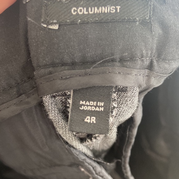 Express Columnist Barely Boot Gray Pants - Picture 10 of 11